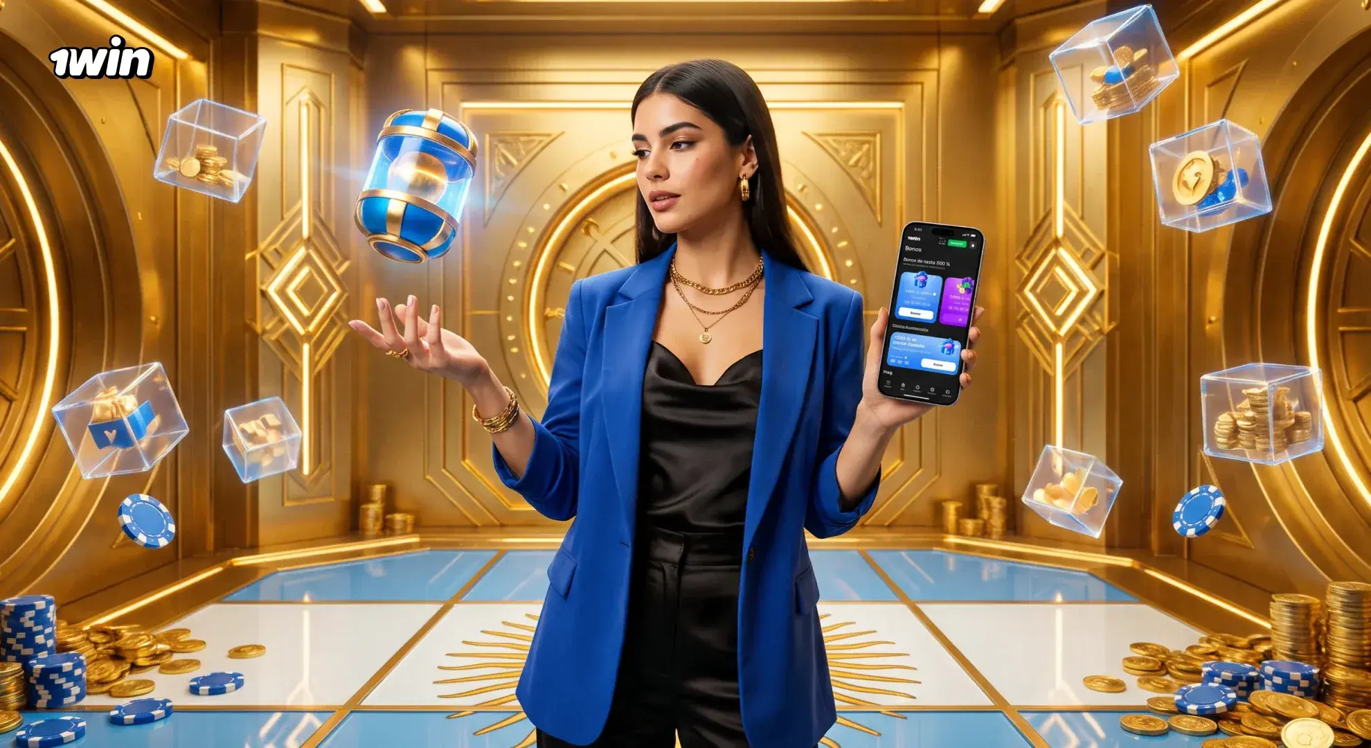 Bonos de casino y apuestas en 1win